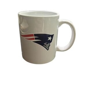 NFL New England Patriots‎ Football Coffee Mug Glass Collectable